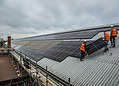 Solar Panels at Streatham Hill Rail Depot