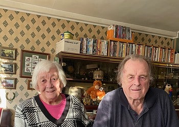 Eileen, 81, and Peter, 84, said now there's no bank branches left in their area and they don't do online banking.