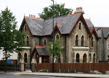 The Concrete House, Dulwich, after it was restored in 2013, with the help of Southwark residents.