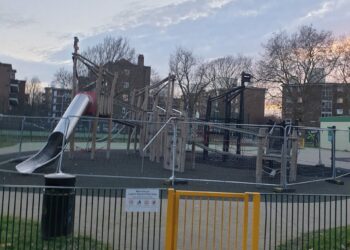 Leyton Square was voted the 'London's saddest playground', along with Bromley's Crystal Palace Park.