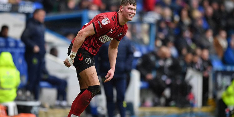 Charlie Cresswell stole the show on his debut on the opening day of the 2022/23 season. Image: Millwall FC