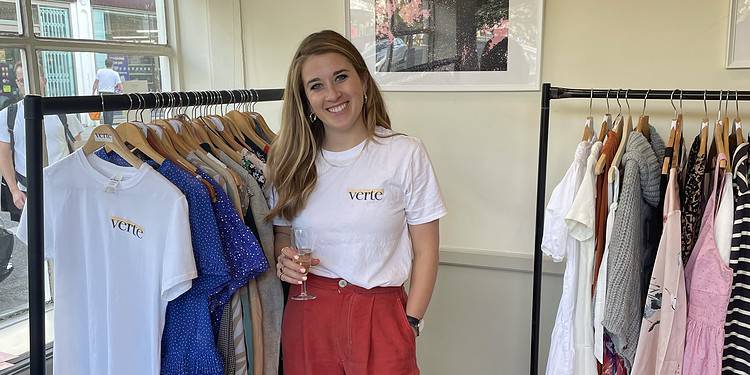 Jess Brunt, 30, has been running clothes swapping events since 2019.
