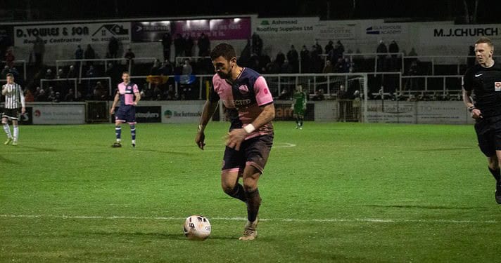 George Porter scored for Dulwich. Photo: Roisin Cairns