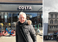 Nancy Coleman-Frank outside the Rye Lane Costa and The Jones & Higgins Department Store. Credit: (Nancy Coleman-Frank)