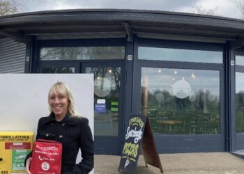 Peckham Rye Park now has an accessible life-saving cabinet with a bleed control kit and a defibrillator.