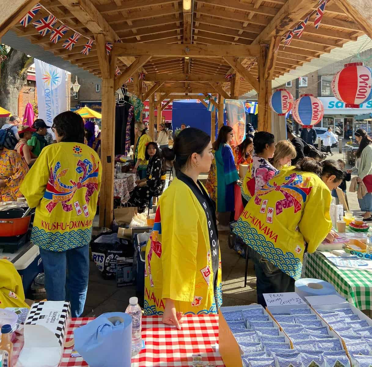 日本のユニークな地域を祝うバーモンジーの無料フェスティバル