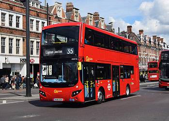 The Route 35 bus. Image: TfL