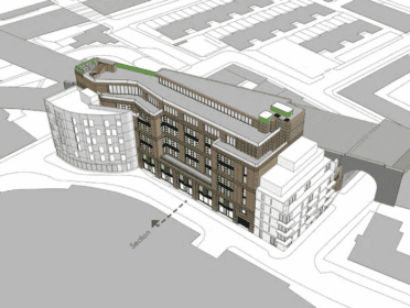 A study of the office frontage. Image: Southwark Council Planning Documents