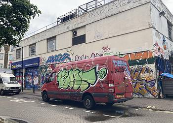 Graffiti near Peckham Rye Station. Photo by Robert Firth