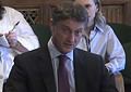 Michael Scorer, Southwark Council's strategic director for housing. Screenshot from Parliament TV