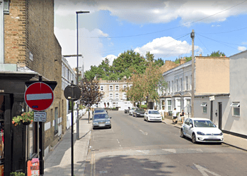 A man was stabbed on Rymer Street, Herne Hill