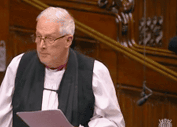 The Bishop of Southwark speaking in the House of Lords