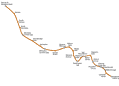 The Bakerloo line. Image: London Underground geographic maps (Creative Commons)