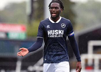 Chin Okoli has been with Millwall since the age of 11. Image: Millwall FC
