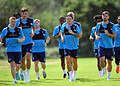 The Millwall squad are well into their pre-season preparations. Image: Millwall FC
