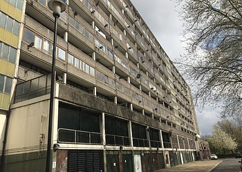 The Wendover block on the Aylesbury Estate
