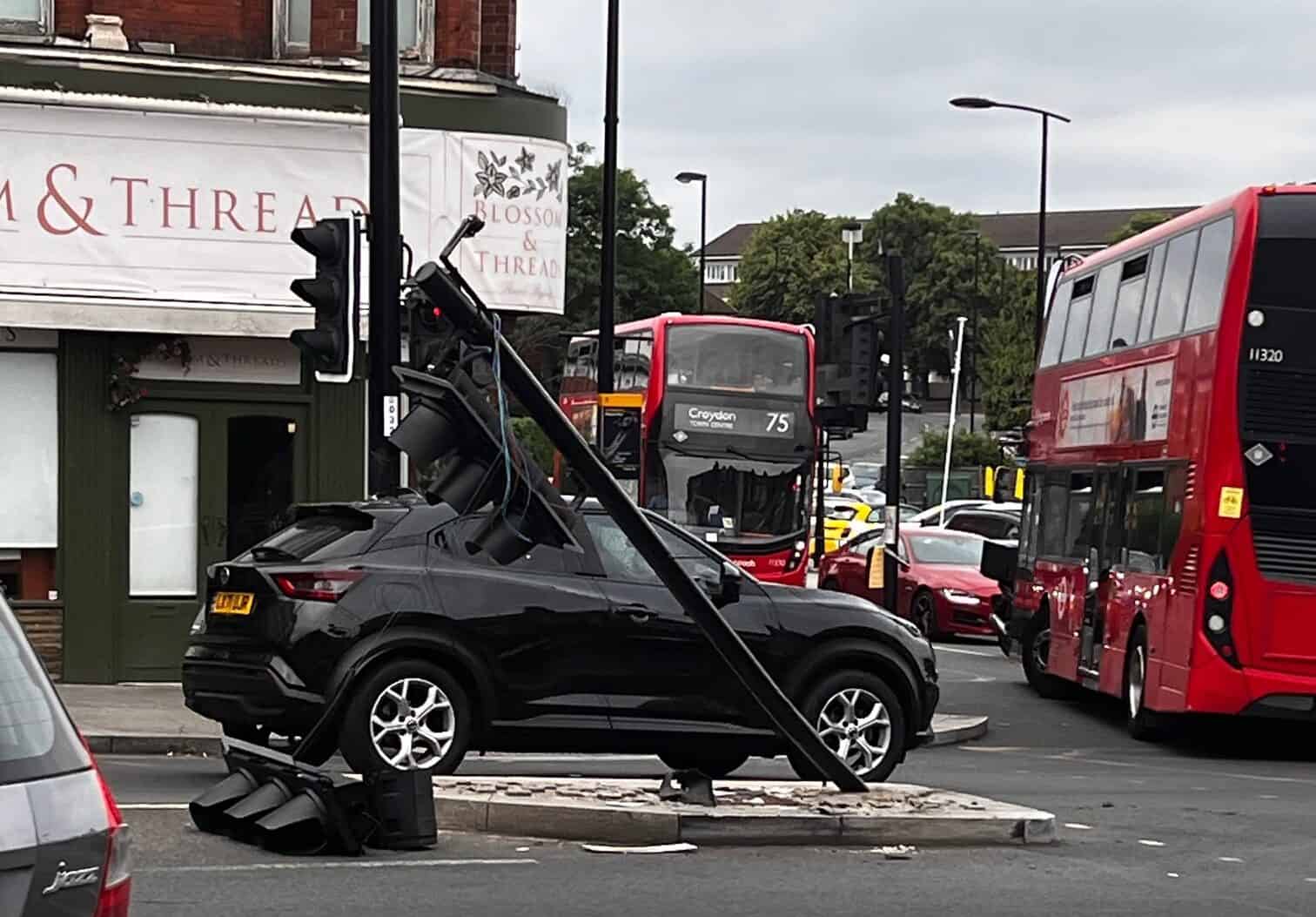 Locals call for action to improve a South London road where they claim accidents happen ‘once a month’