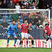 This was the moment Bristol City won the game through Matty James. Image: Millwall FC