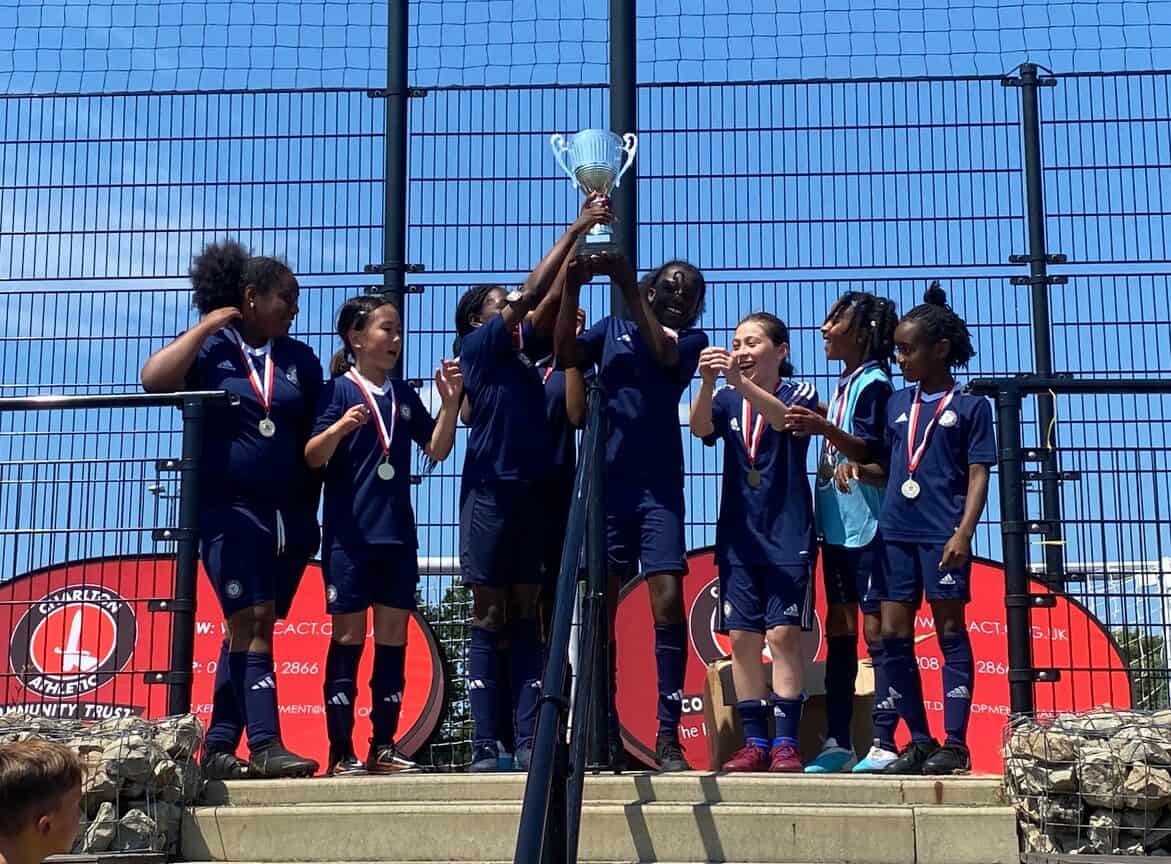 Camberwell girls’ football club could represent south London in world’s largest youth competition
