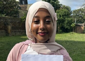 Shayma Saad, 18, from Harris Academy Bermondsey is going to SOAS to study Japanese.