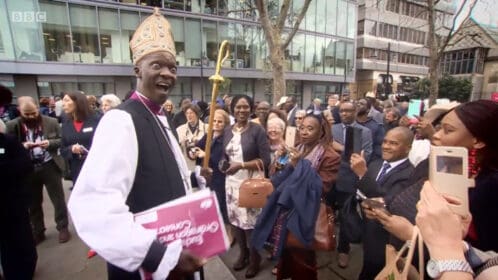 Bishop Karowei on BBC Songs of Praise