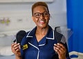 Ginny Wanjiro, a nurse at St Thomas' hospital is up for The Sun's Who Cares Wins Awards.