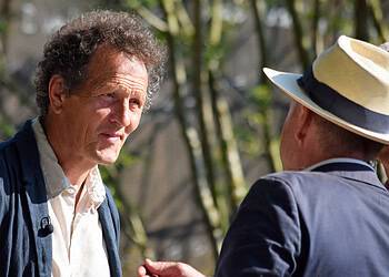 Monty Don at the Chelsea Flower Show. Credit: Mark (Creative Commons)