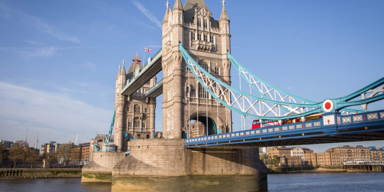 A photo of Tower Bridge. Photo from Bridge House Estates - Cecelina Photography.