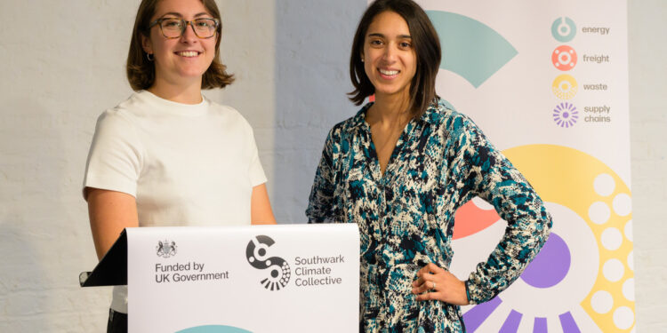 (From left) Sadie Hodgson and Mim Figueiredo, Better Bankside.