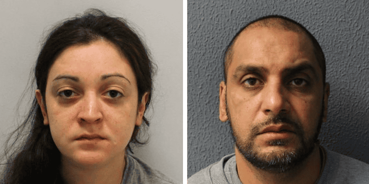 Convicted: Surie Suksiri (left) and Juned Sheikh (right) Credit: Met Police
