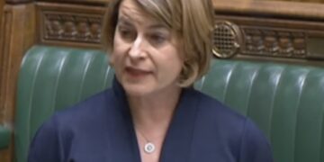Helen Hayes MP addressed the House of Commons before the SNP amendment vote (House of Commons)