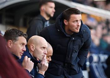 Joe Edwards has lost his first home game in charge. Image: Millwall FC