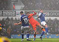 Kevin Nisbet's well-taken strike against Ipswich was his first goal since early September. Image: Millwall FC