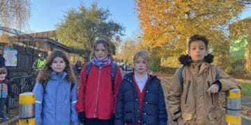 Kids from Bessemer Grange Primary School 'want to keep' the bollards.
