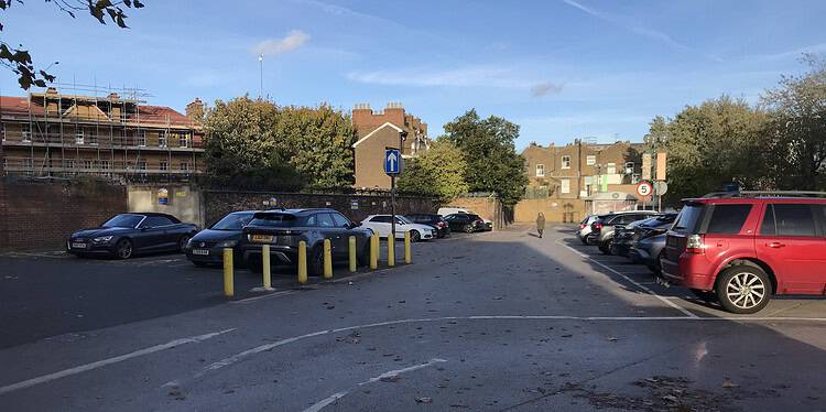 The Camberwell Morrison's car park