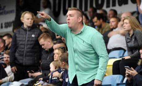 Fingers were pointed as Millwall slumped to another loss. Image: Millwall FC