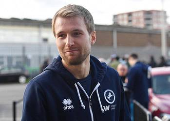 Billy Mitchell is enjoying life back in Millwall's line-up. Image: Millwall FC