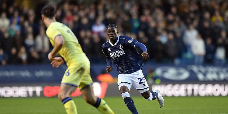 Romain Esse will make just his second league start of the season. Image: Millwall FC