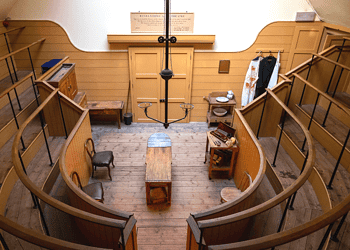 Inside the Old Operating Theatre.