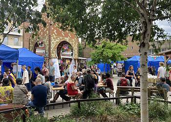 The Young Traders Market will take place every Saturday from March until July. Credit: The Blue Market