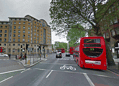 The accident took place near the junction of Waterloo Road and Westminster Bridge Road. Image: Google.png