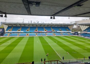 The Den is ready for Good Friday football. Image: Millwall FC