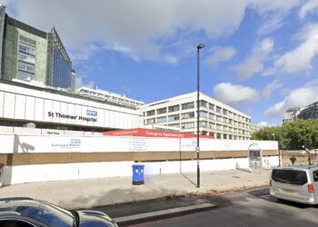 St Thomas' Hospital (Google Maps.)