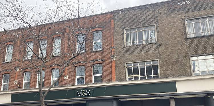 Marks and Spencer on Walworth Road, South East London is under threat of closure. CREDIT: Robert Firth