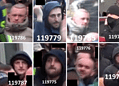 Police believe all the men pictured are Birmingham fans. Credit: Met Police