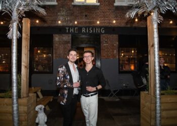The Rising SE1 founders Simon Burke and Piers Greenlees.