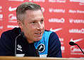 There are two games left for Neil Harris and Millwall. Image: Millwall FC