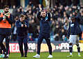Neil Harris is delighted with Millwall's progress. Image: Millwall FC