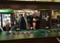 Serving at Strangers Bar 2016