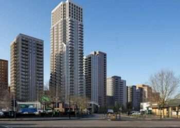 How the development could look under revised proposals Credit: Southwark Council planning documents